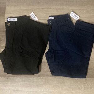 Sz 8 Boys TWO Old Navy Taper Pants